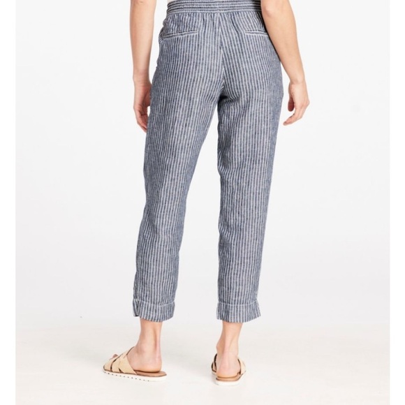 LL Bean Premium 100% Linen Pants - Picture 3 of 9